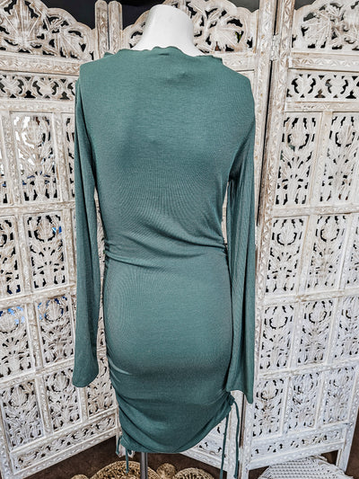 Ruched Side Bodycon Dress
