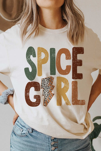 LEOPARD LIGHTNING SPICE GIRL Graphic Tee