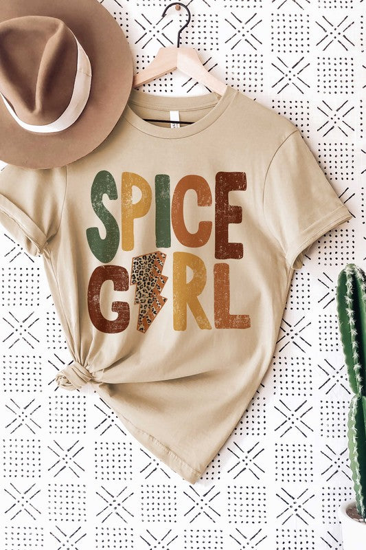 LEOPARD LIGHTNING SPICE GIRL Graphic Tee