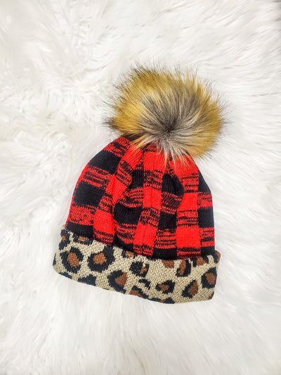 Fleece lined beanie - Adorn Boutique in Mitchell