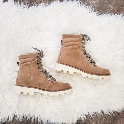 khaki hiking boot - Adorn Boutique in Mitchell