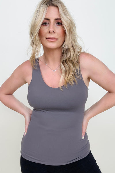 Lift Tank 2.0 with Built-in Bra in long length