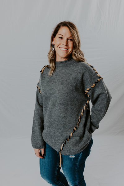 Weaved Strand Sweater