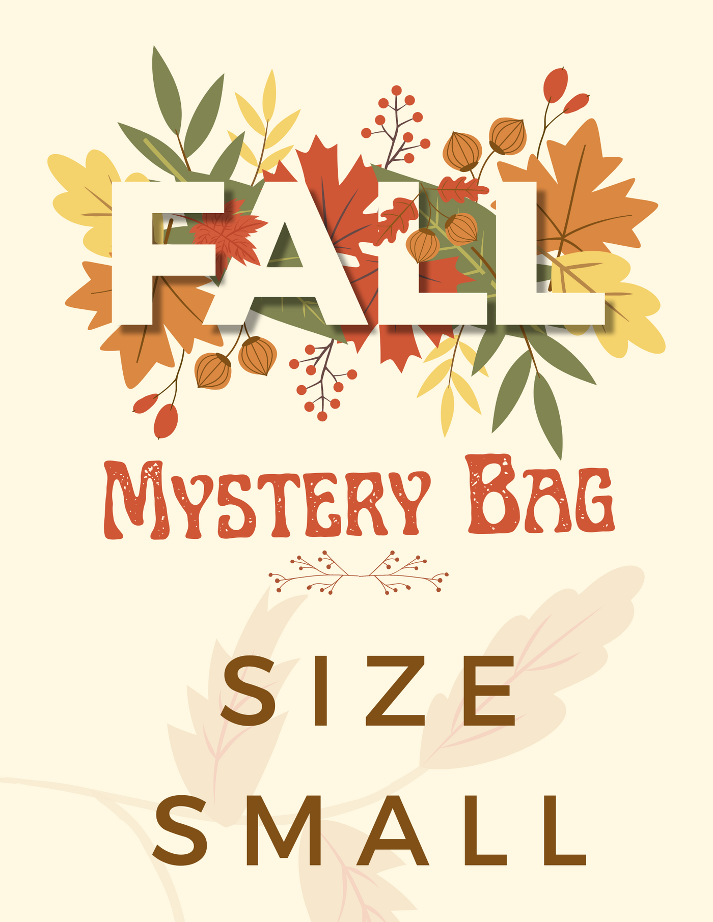 SMALL - Mystery bag
