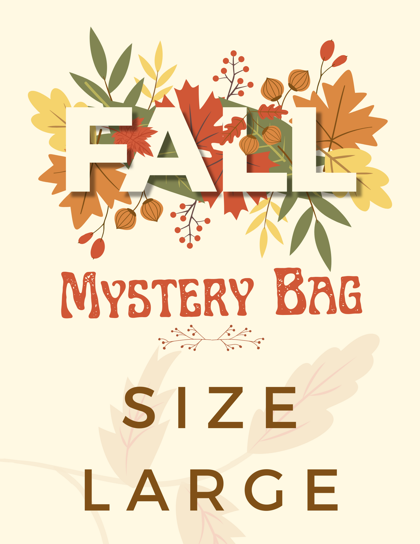 LARGE - Mystery bag