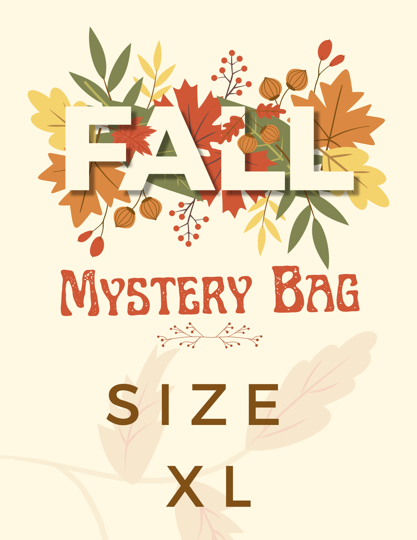 XL - Mystery bag