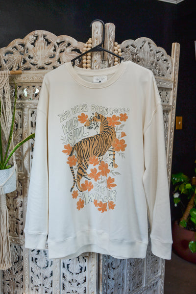 Stay Wild Graphic Sweater