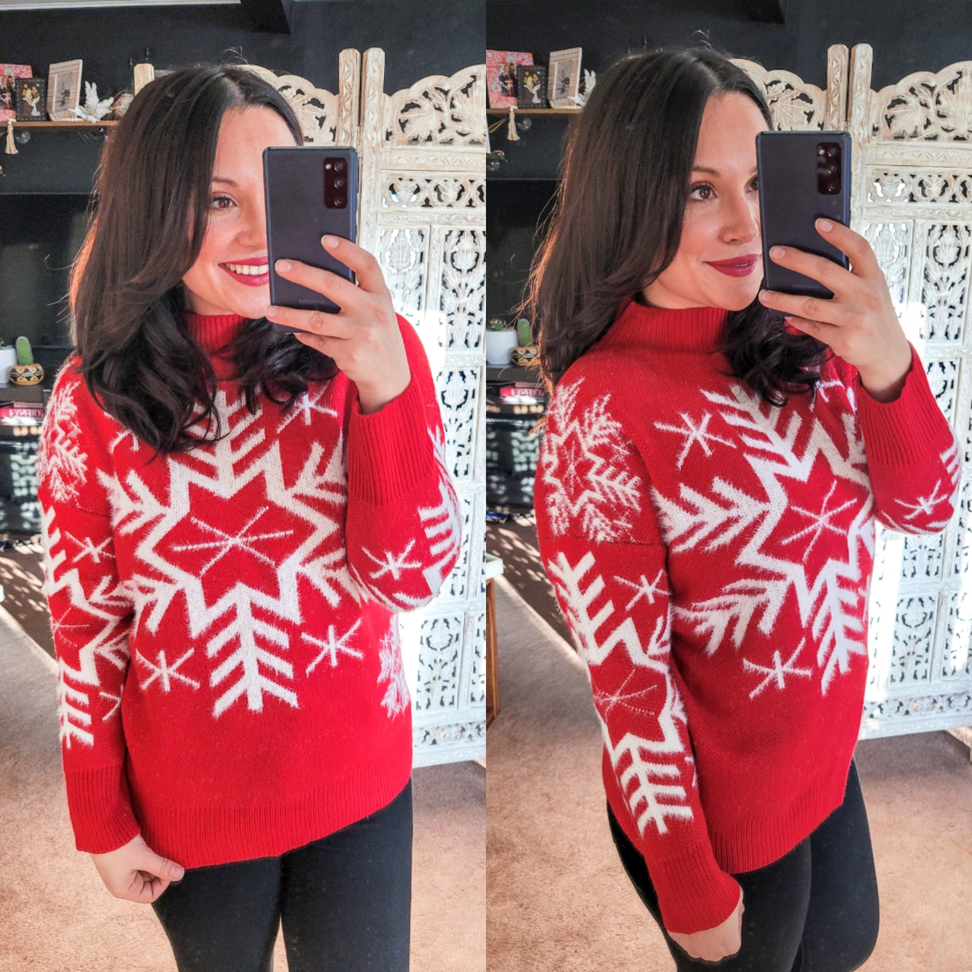Holiday Snow Sweater