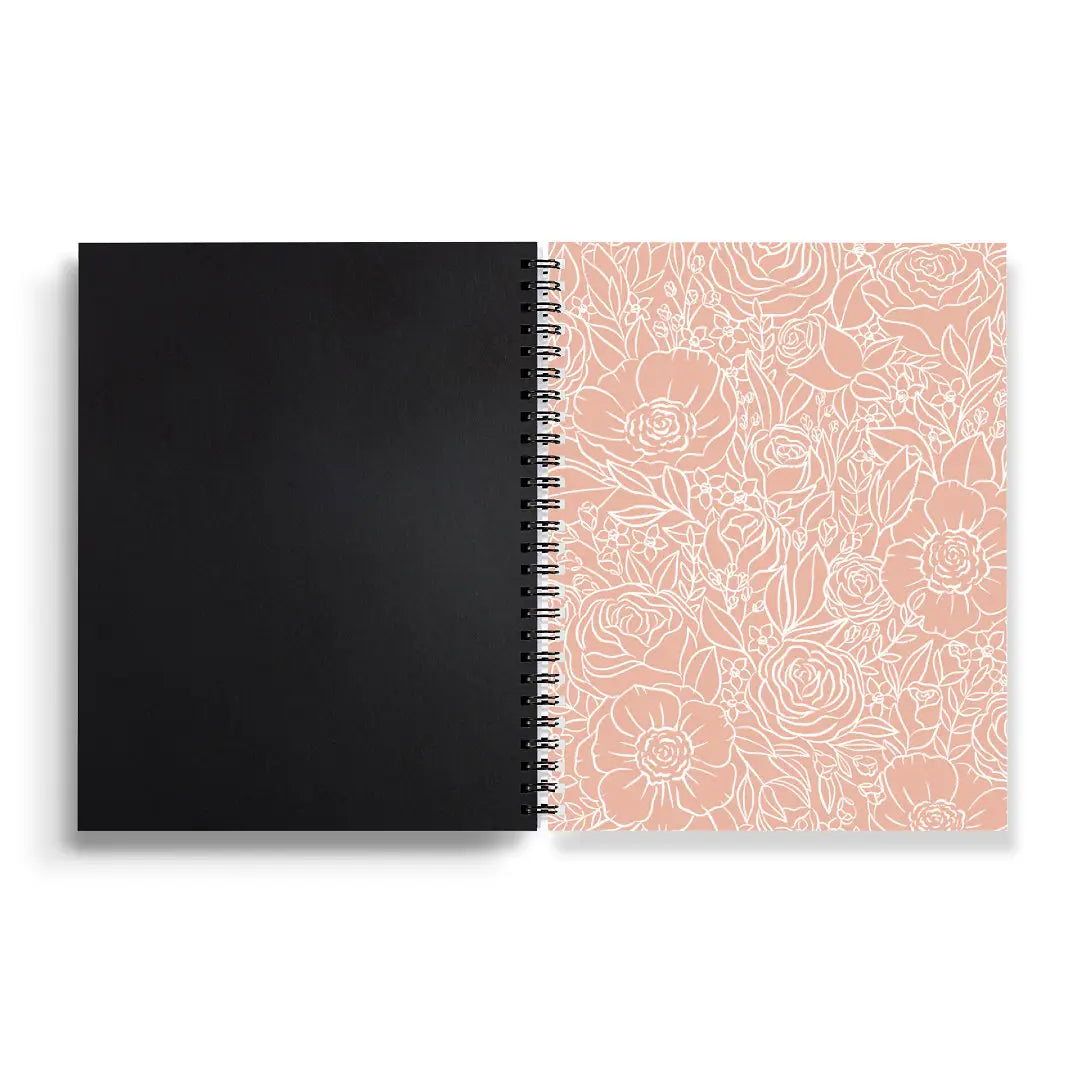 Pink Floral 2023 Yearly Planner (Large)