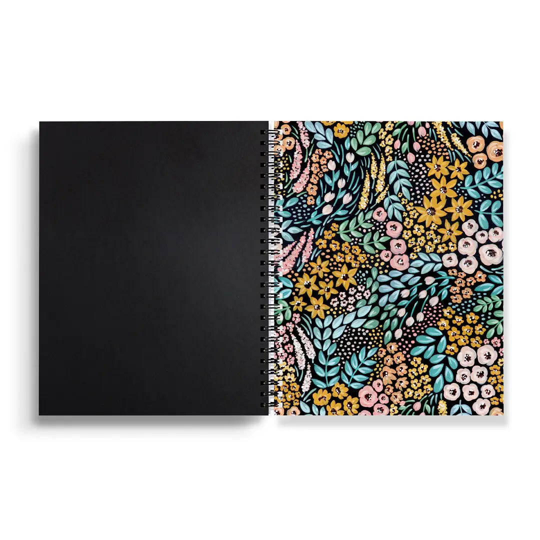 Black Floral 2023 Yearly Planner (small)